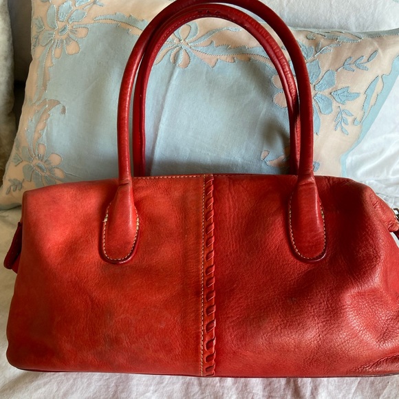 Valerei Stevens Red Leather Pocket Book - Picture 2 of 15